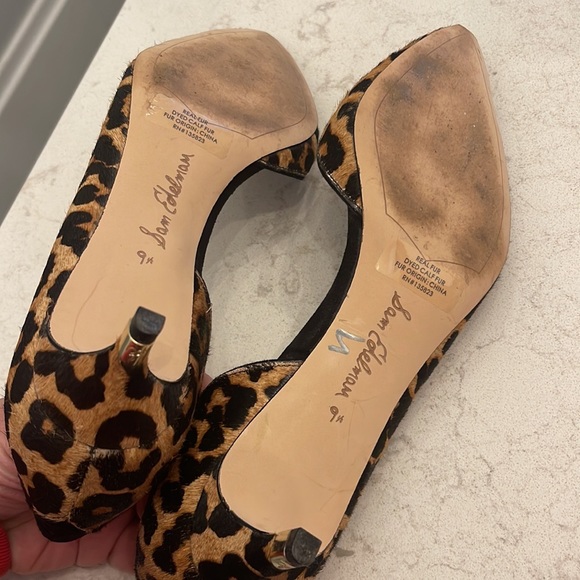 Sam Edelman calf hair heel 9.5 - Picture 5 of 6